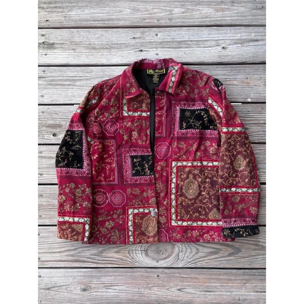 Vintage Mirasol Button Up Dress Jacket
